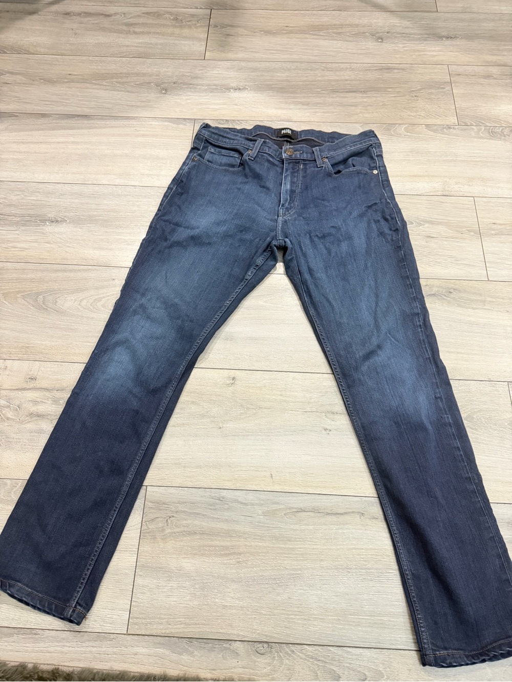PAIGE Women’s Indigo Straight Jeans